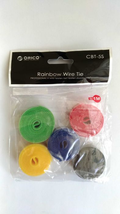 Set banda velcro pentru organizare cabluri