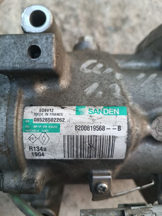 Compresor ac Renault Megane2 Scenic2 Megane3 Scenic3 Fluence Koleos Nissan Clio3 Clio4 Kangoo Modus compresor ac Dacia Logan Sandero Jogger Stepway