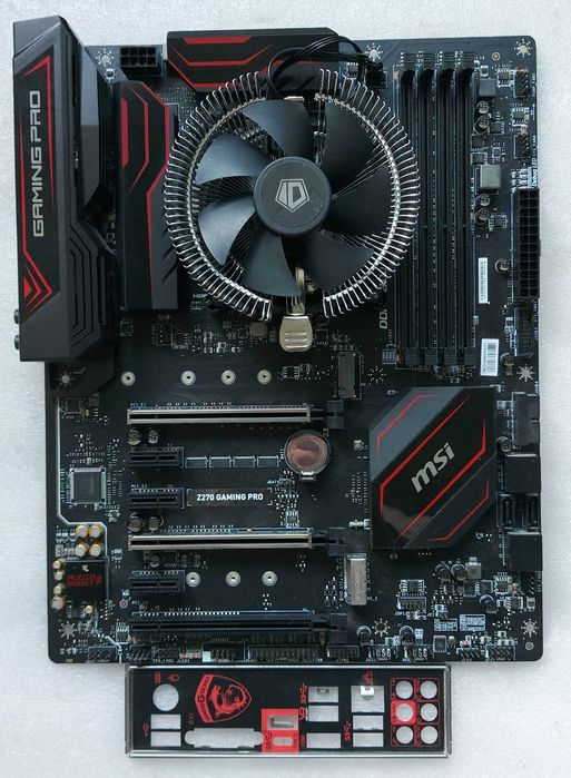 KIT i7 7700K 4.2GHz + MSI Z270 GAMING PRO + Cooler IdCooling