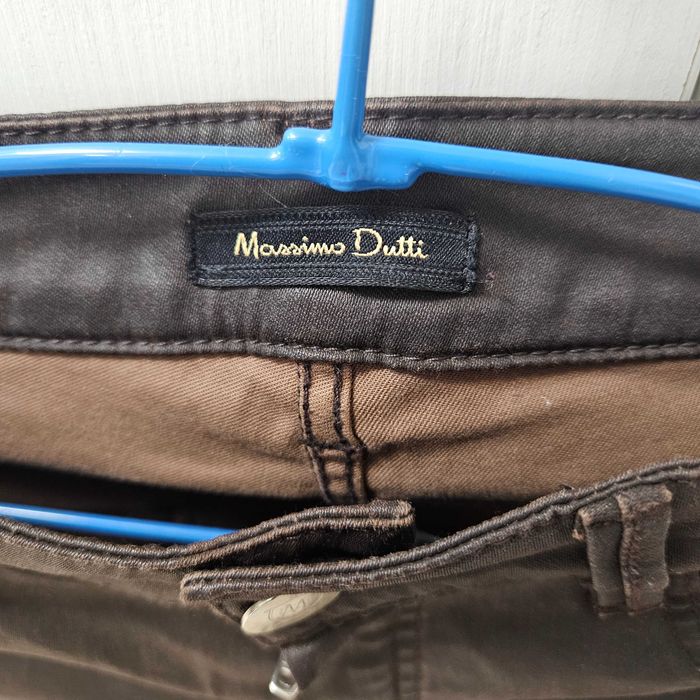 Промазани дънки Massimo Dutti