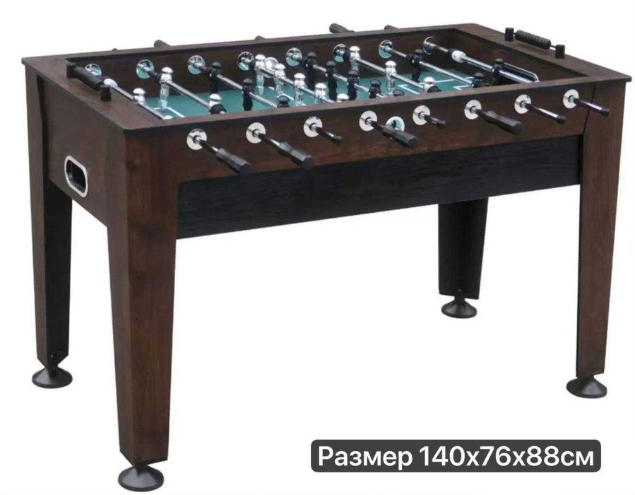 настольный футбол  размер 140x76x88 новый. собранный
