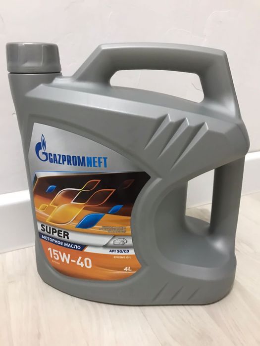 масло моторное 15w-40 новое 4 литра