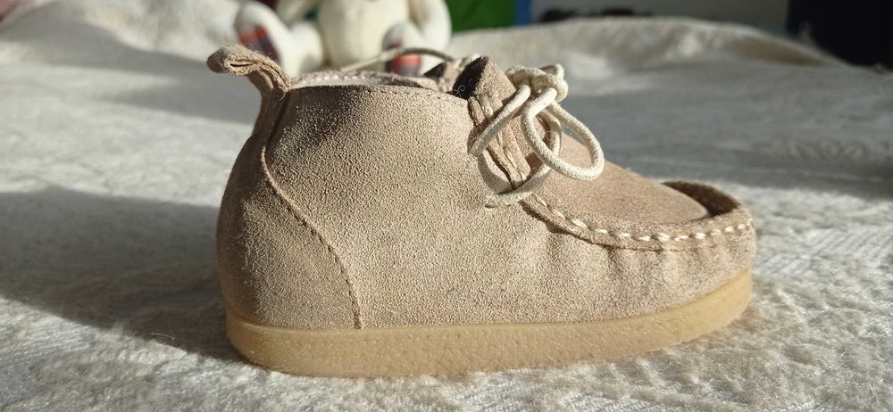 Zara кожени детски обувки  размер 24