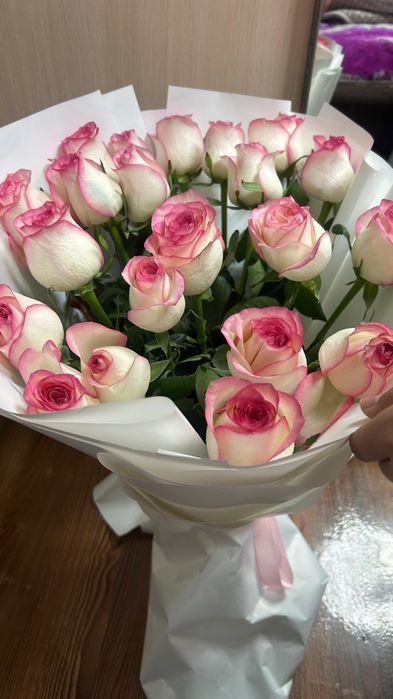 Букет 21 шт розы 5000