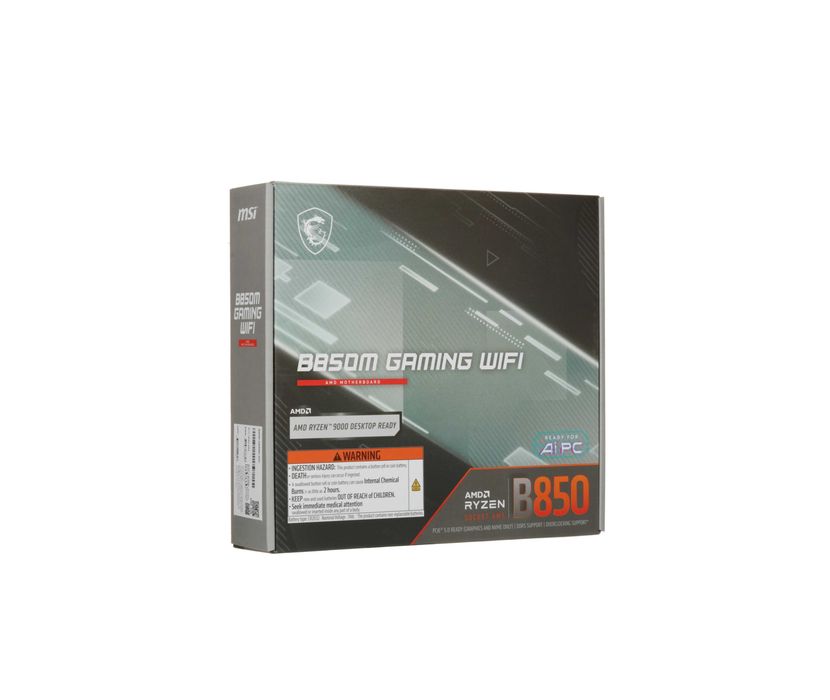 ' Материнская плата MSI B850M GAMING WIFI (AM5, DDR5, mATX)