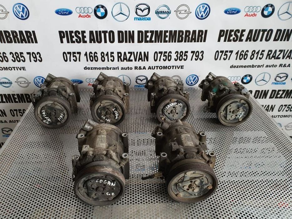 Compresor Clima Dacia Logan 1.4 Si 1.6 Benzina Factura Si Garantie