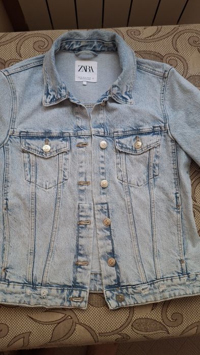 Дамско дънково яке Zara