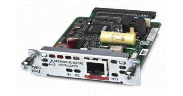 HWIC 1B-U модуль CISCO ISDN BRI с интерфейсом U