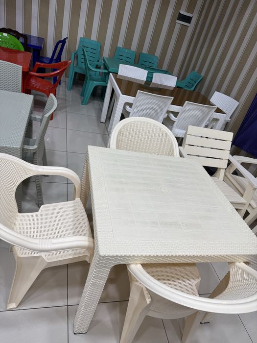 Plastmassa stol stullar