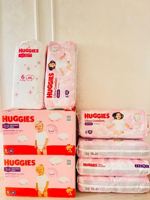 HUGGIES трусики памперс
