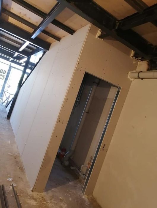 Гипсокартонщик. гипсокартонные работы. Установка бамбуковых панелей