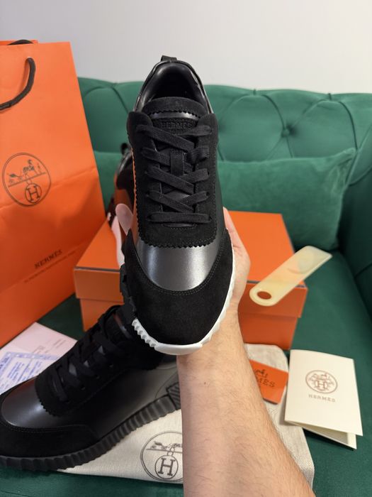 Adidasi Hermes piele naturala 100% Full Box colectie noua