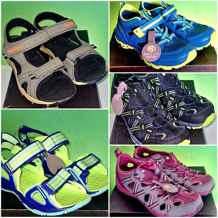 Детски Сандали Номер29,30,31,32,33,34,36 - Merrell, Jack Wolfskin, Superga, Okaidi