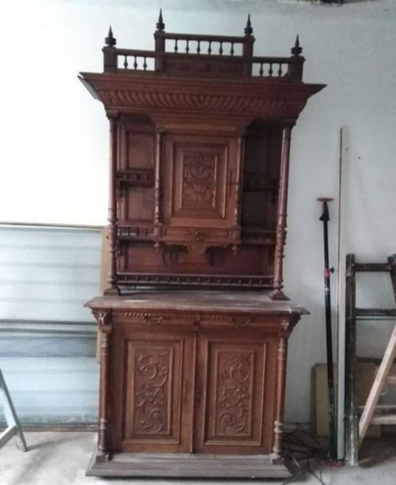 Античен шкаф за реставрация Хенри 2ри орех