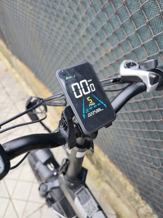 Електрически Алуминиев Fat Bike мекица с двойно окачване палец за газ  Сгъваем велосипед Same bike