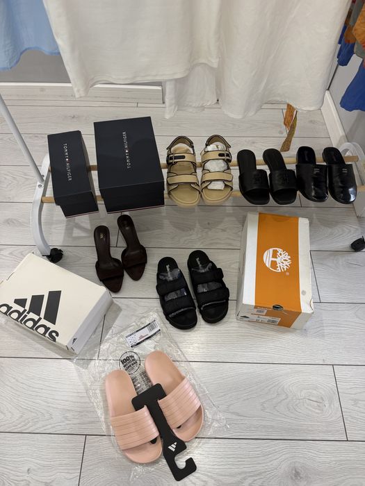 Обувь  шлепки adidass timberland