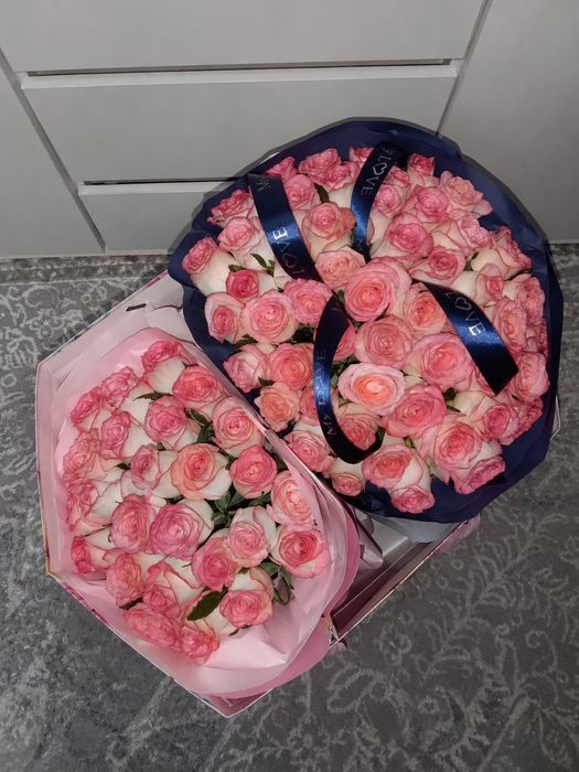 Свежий 51 роза сатылады