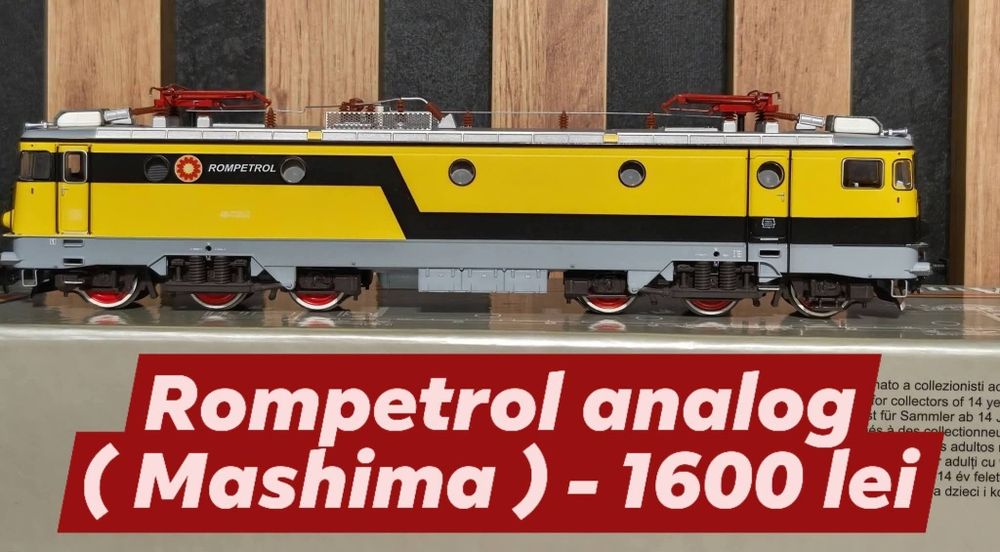 Locomotive trenulet electric scara ho cfr db ea piko roco Acme