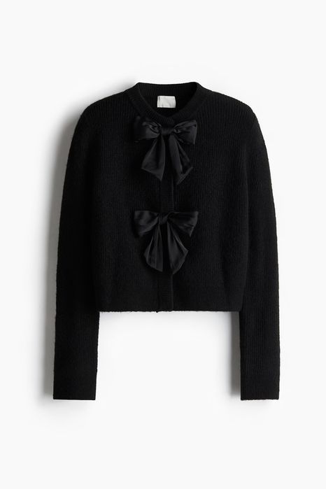 H&M жилетка с декоративни панделки р-р С