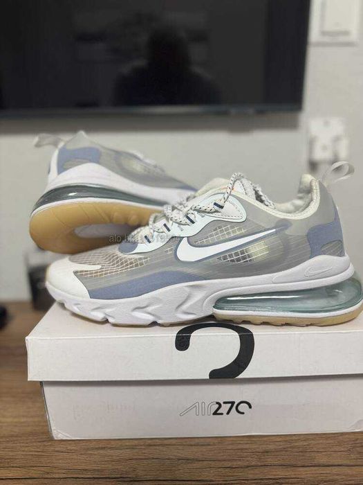 Супер Изгодно НОВИ Nike Air Max 270 React Бялo-Сиво Размер EU 45
