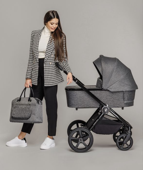 Venicci Комбинирана количка 2 в 1 Upline Slate grey