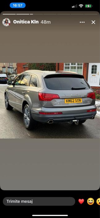 Vând audi Q7 volan dreapta