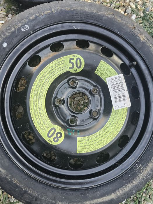 Roata Rezerva/kit pana vw seat Audi skoda 5x112 r16.