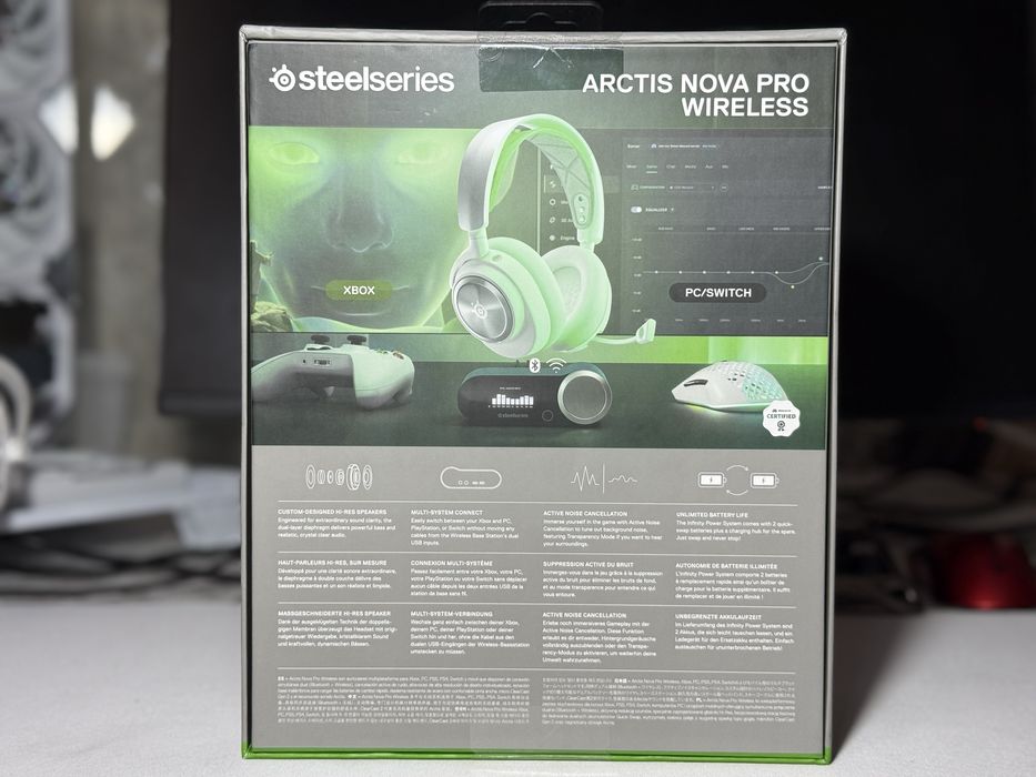 Steelseries Nova Pro Wireless white