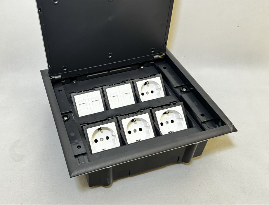 Напольная Настольная розетка Лючок Socket Короб в Ташкенте