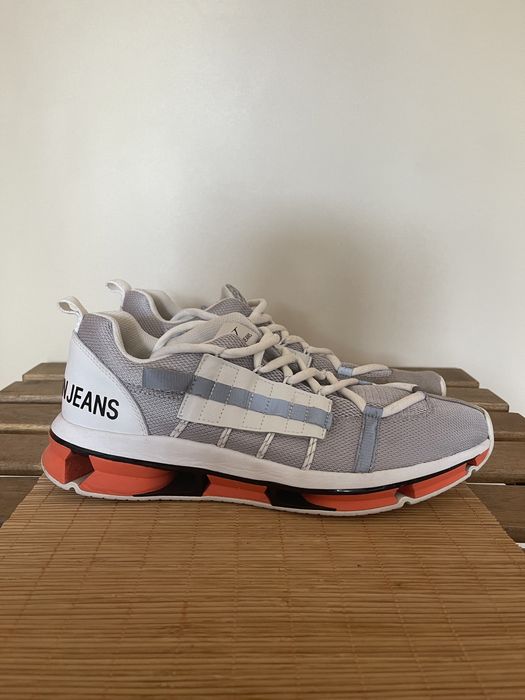 Sneakers Calvin Klein | 43-44 | Gri-Portocaliu