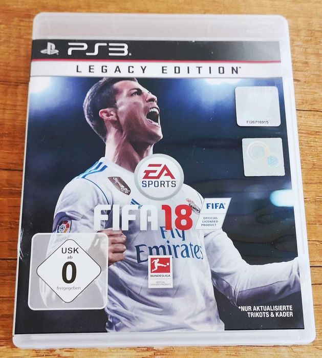 PS3 Fifa 18 Фифа 18 Плейстейшън PlayStation 3