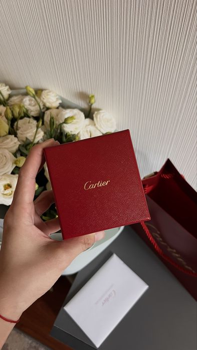 Подлинное кольцо Cartier Love 48 размер