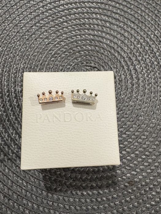Pandora коронки златна и сребърна