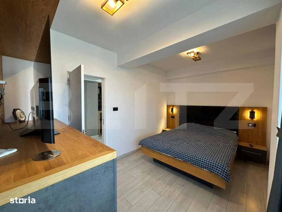 Penthouse cu terasa si jacuzzi, 75 mp, zona Valea Rosie
