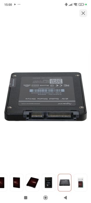 Продам SSD на 256