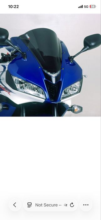 Слюда Puig за honda cbr 600rr