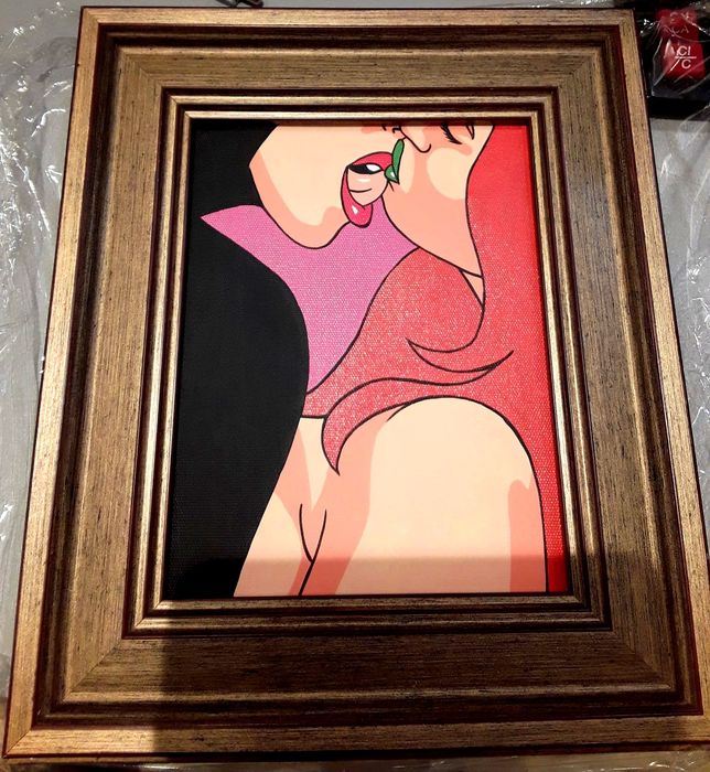 Pictura tablou erotic