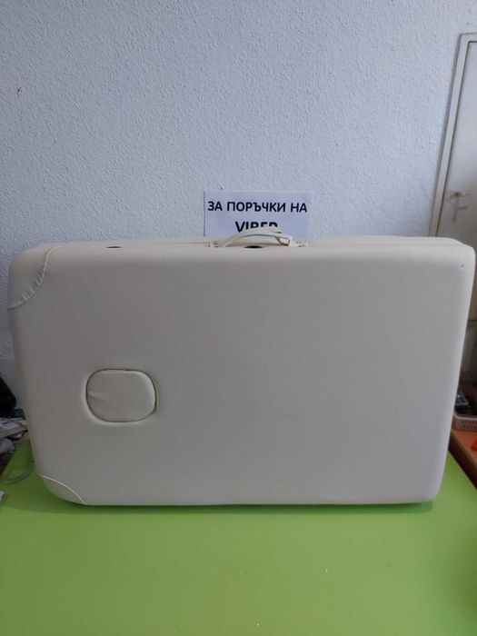 Алуминиева масажна преносима маса, кушетка с калъф за носене