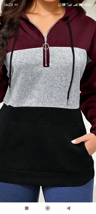 Худи - кофта женская.