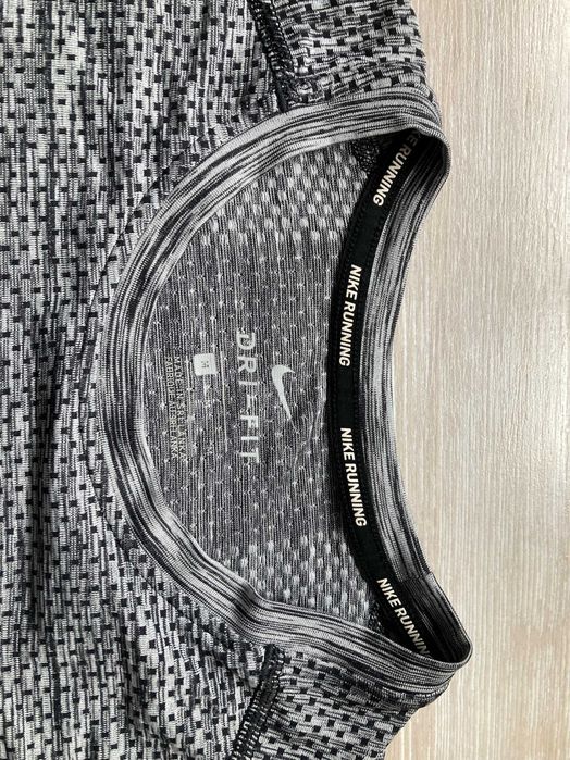 Найк Nike Dri Fit Knit Running мъжка блуза фланела размер М