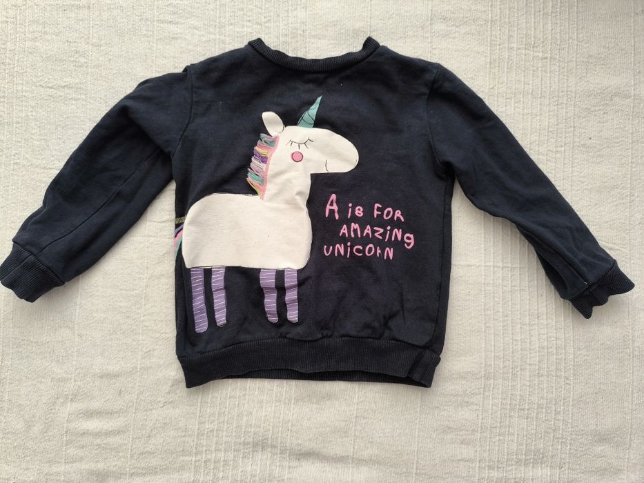 Детски дрехи есен/зима, клинчета, блузки, суичъри 98/104