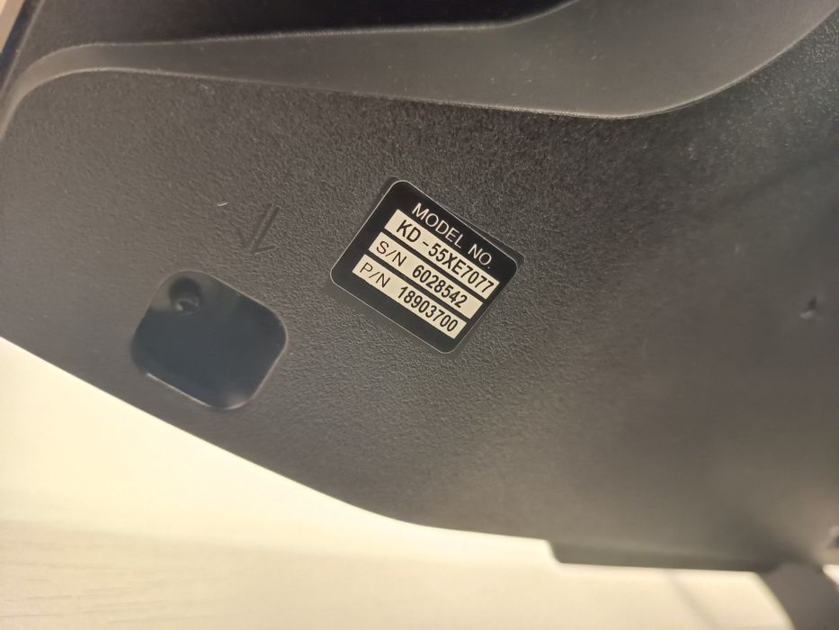 Sony 55XE7077.4K Ultra HD Linux 139cm că noi android