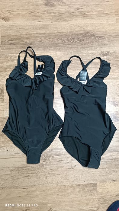 Цял бански  нов в черен цвят