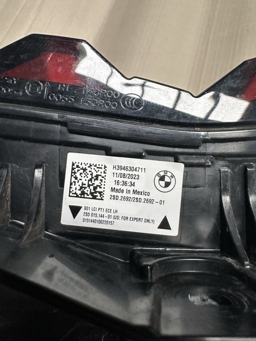 Bmw X3 G01 LCI Стопове