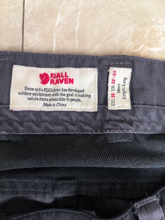 Fjällräven Keb Trousers M – Размер 50 Long