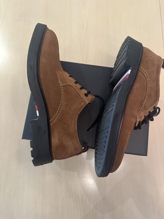 Мъжки обувки Tommy Hilfiger, Велур, Пролет, Есен, 44 размер
