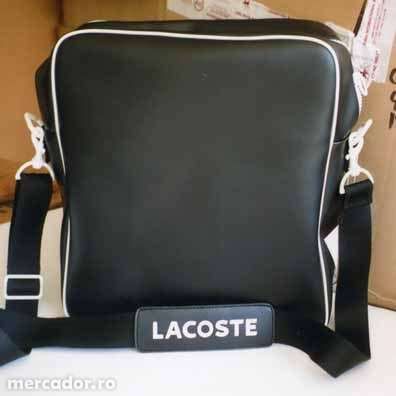 geanta LACOSTE noua si originala (si. pt. laptop)