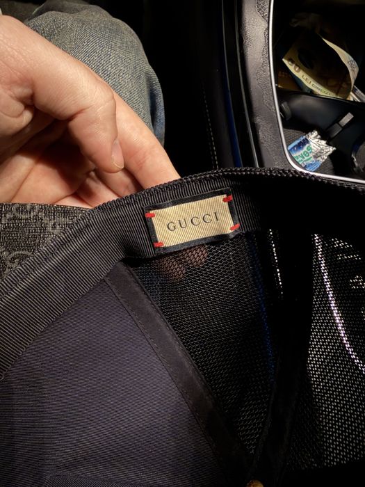 Sapca Gucci Kingsnake print GG Supreme baseball cap originala