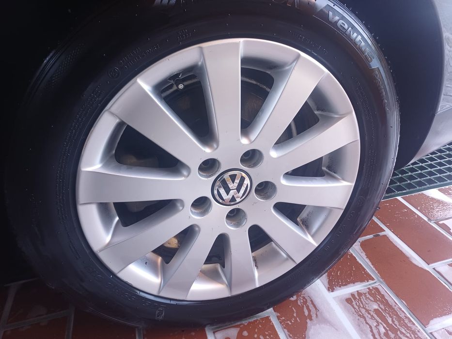 Jante 5×112 R16 cu anvelope de vară