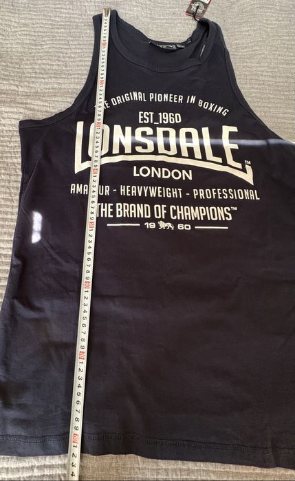 Мъжки потник Lonsdale, боксьорски модел, XXL